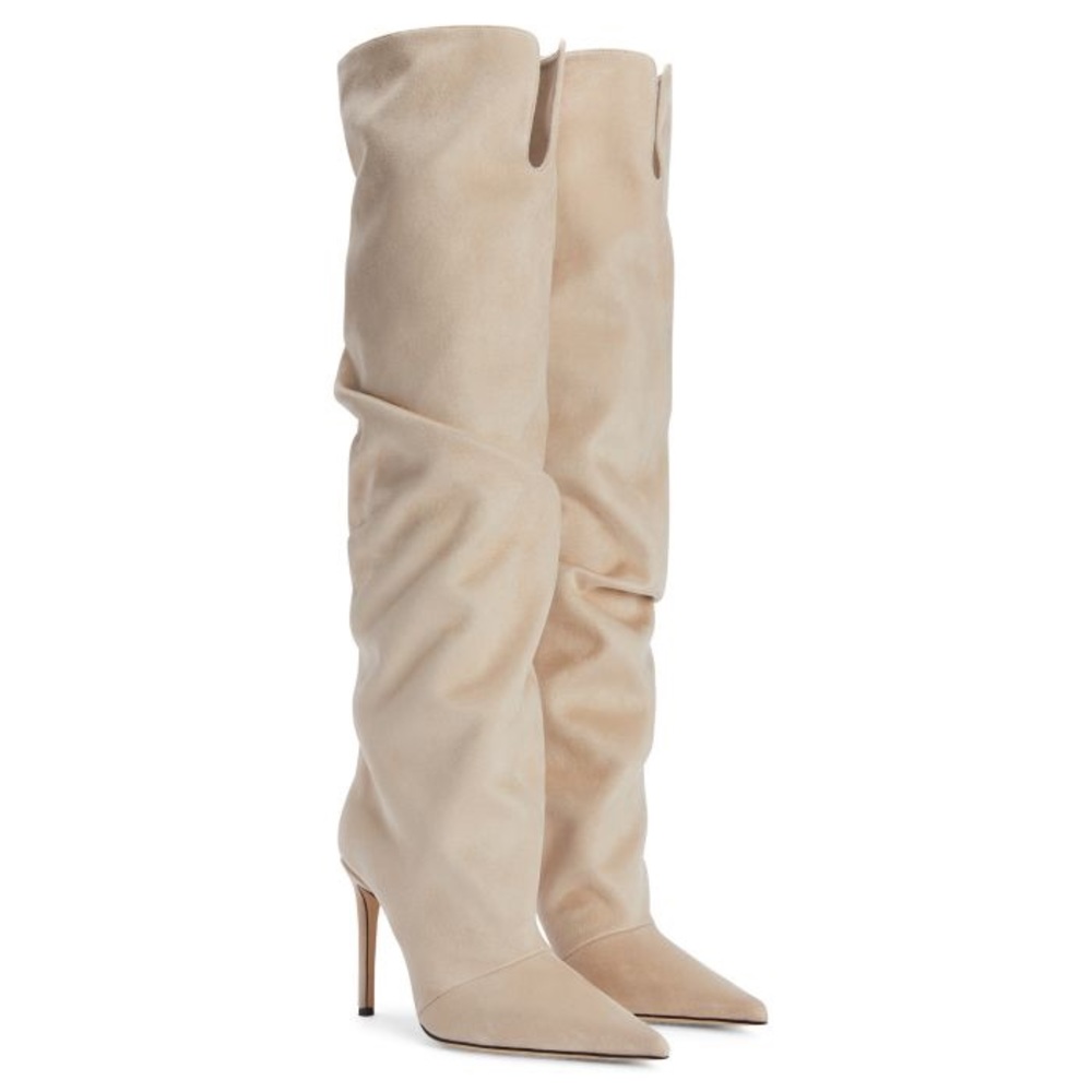 SOLD Giuseppe Zanotti GZ Gala 105mm in beige Sz 39